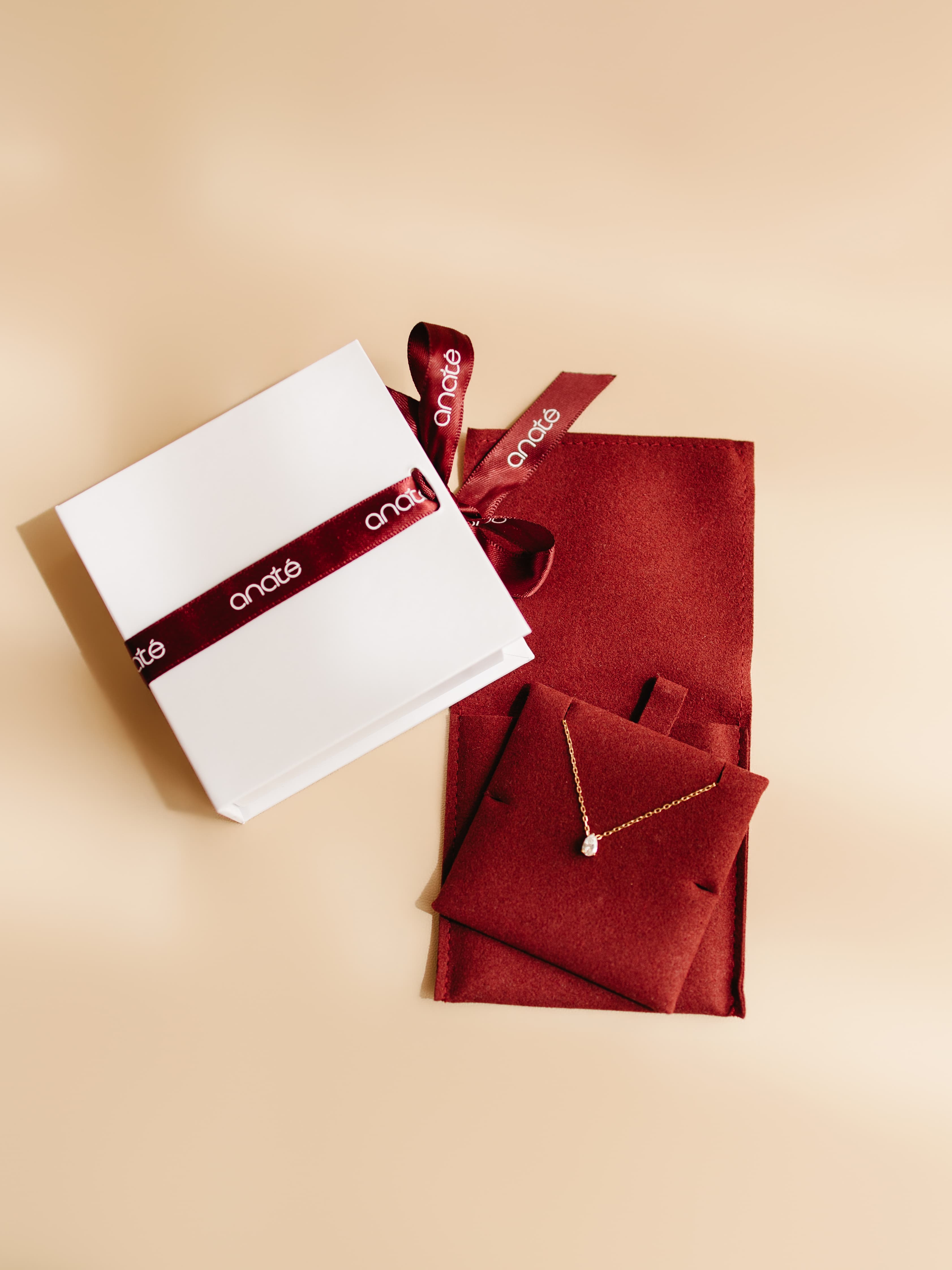 Anate packaging reusable velvet pouch