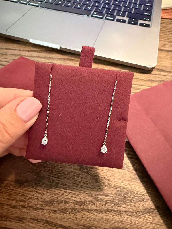 Talya - Pear Drop Earrings