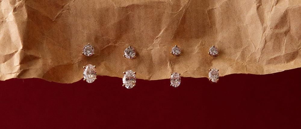 Anaté transformable diamond jewelry — round studs that pair with ear jackets, thoughtfully designed for everyday life