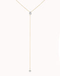 Kaia - Pear Tie Necklace